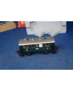 Fleischmann 5052 'H0' 4 Wheel Balcony Coach 2nd/3rd  'Asbach'  (Nr Mint In Box) 
