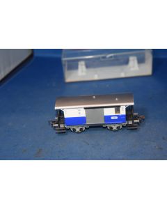Fleischmann 5054 'H0' Baggage  Car 'TAL' With Lights (Excellent In Box) 