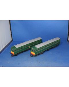 Hornby R157 Met-Cam DMU Set M79079-M79632 Green (Lit Headcode,  No Box)
