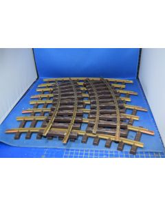 LGB 1100 First Rad. Curves [6]  (Half Circle Indoor Use Only) 