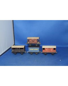 Trix Etc. Pre-war Covered Vans [4] (No Boxes)