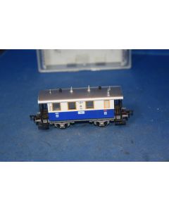 Fleischmann 5053 'H0' 4 Wheel Balcony Coach 2nd 'Tal'  (Nr Mint In Box) 