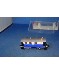 Fleischmann 5053 'H0' 4 Wheel Balcony Coach 2nd 'Tal'  (Mint In Box) #
