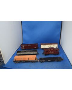 Trix TTR American Freight Cars [5] + Caboose (No Boxes)