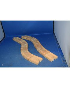 Brio Bendy Flexible Tracks [2]  38cms Long Each Piece 