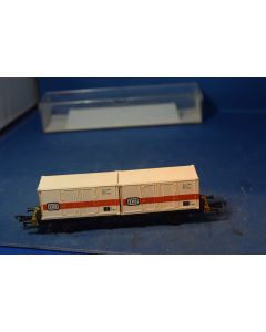 Fleischmann 5232 Container Flat With DB Containers (Nr. Mint ,In Good Box) 