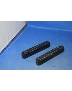 Terminal Connector Blocks [Grelco] 2 With 12 Terminals On Each (Bakalite)
