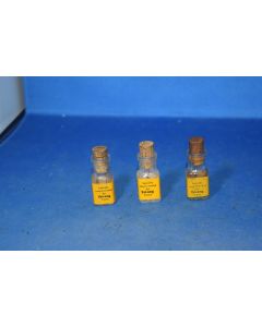 Tri-ang Empty Bottles Of Shell Oil [3]  With Stoppers Good Condition 