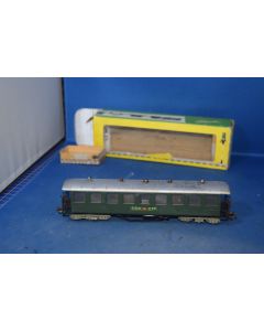 Fleischmann 1417 'H0' SBB - CFF Bogie 2nd Class Coach Green  (Boxed) 