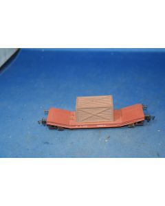 Airfix 54330-5  25T Lowmac Wagon With Load  (Brass Buffers , No Box) 