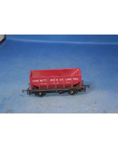 Hornby R214 'Consett Iron' 12T Hopper Wagon (Fixed Trapdoor, No Box)