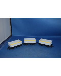 Hornby R6483 27T Tippler Mineral Wagon Set [3]  (No Box)