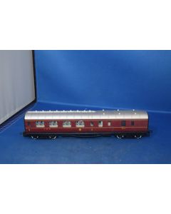 Hornby R475 LMS Brake 3rd Coach 5714 Maroon (Excellent No Box) 