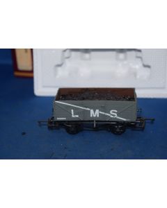 Airfix GMR 54373-2 LMS 5 Plank Wagon 602604 (Boxed , With Coal Load)