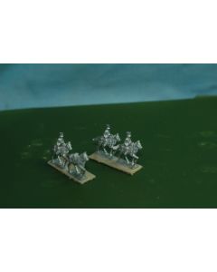 War Games 15mm Nepolionic Mounted Cavalry With Tall  Hats (4 Pieces) ^
