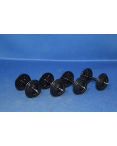 LGB 4000/1 Solid Plastic Wheel Sets  (4 Axles ,New )