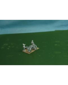 War Games 15mm Nepolionic Field Cannon & Crew (3 Man) ^