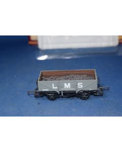 Airfix GMR 54373-2 LMS 5 Plank Wagon 404104 (Boxed , With Coal Load)
