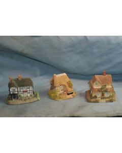 Lilliput Lane 'Otter Reach' + 2 Others  ( No Boxes ) 