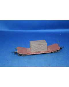 Airfix 54330-5  25T Lowmac Wagon With Load  (Brass Buffers , No Box) 