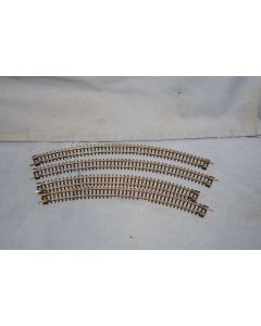 Peco 'N' ST-15&16 Double Curves [4] Second & Third Radius Track (Used But Good)