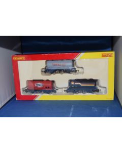 Hornby R6366 Fuel Tanker Pack [Total, Texaco, Shell]  (Boxed)