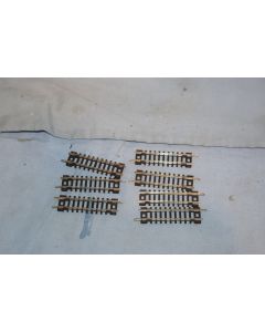 Peco 'N' ST-2 Short Straights [7] 58mm Long (Used But Good)  