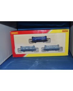 Hornby R6482  LWB Open Wagons Pack [LMS , Edinburgh , Threadgold]  (Boxed)