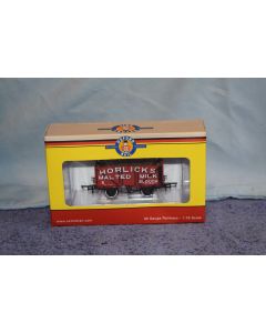 Oxford Rail '00' OR76MW7032 7 Plank Open Wagon 'Horlicks' (New In Box)