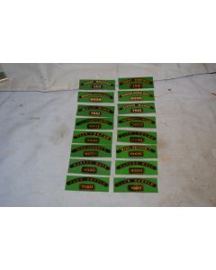 Gauge 1 Foil Backed Stick On GWR Locomotive Name Plates [8]