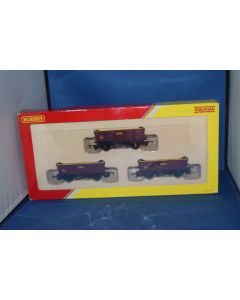 Hornby R6367  EWS Open Coal Wagon Pack DB890221/2/3  (Boxed)