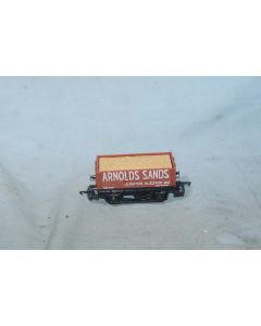 Hornby R717  5 Plank Wagon 'Arnolds Sands' Sand Load (Mint, No Box) 
