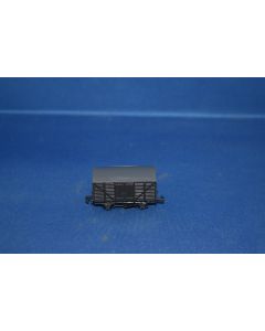 Peco 'N' Twin Ventilated Box Van Dark Grey No Markings (No Box)
