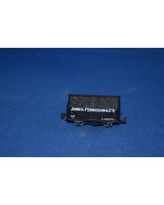 Peco 'N' NR-P405 7 Plank P.O. Wagon 'Jones.Ferguson' (No Box)