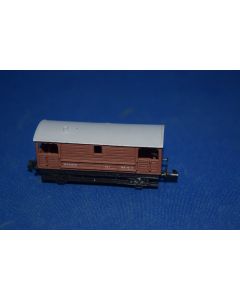 Grafar 'N' 3106 EX LBSC  BR  20T Brake Van M734658 Brown (No Box)