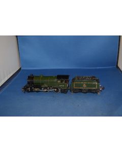 Trix TTR 4/536 BR 'Hunt' Class 2-4-0 Loco 63750 Green (Good, Running, No Box) 