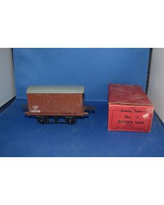 Hornby '0' Gauge No.1 Goods Van LMS 282095 (Excellent Boxed)