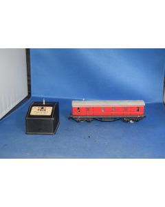 Trix TTR 274 Train Whistle Parcel Van & Control Box (Incomplete Boxed) 