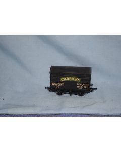 Peco'00' Wonderful Wagon 'Carricks' Box Van ( NEM Couplings)