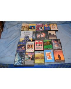 Cassette Tapes Job Lot of 20 Originals Various 80s/90s ##