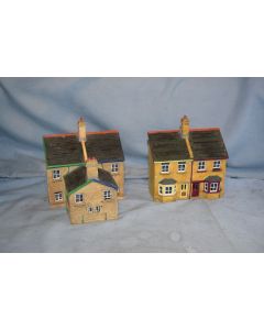 '00' Resin Cast Low Relief Terraced Houses (China Made) 