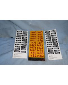 LGB 'G' Gauge Union Pacific Loco's Re-numbering Pack (New) 