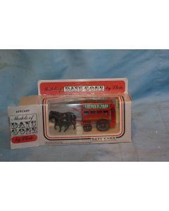 Lledo DG4 Horse Drawn Omnibus (Red)  'Victoria & Kings-Cross'*  