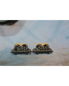 Hornby Dublo 32086 [2] Low Sided Wagons 'Liverpool Cables (No Boxes)