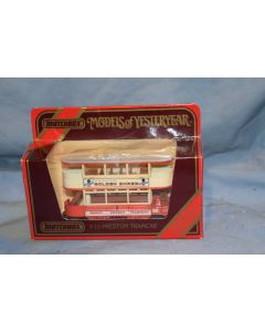 Matchbox Yesteryear Y-15 Paisley Tram 'Golden Shread' (New Boxed)