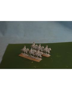 War Games 15mm Nepolionic Mounted Cavalry With Shako Hats (6 Pieces) 