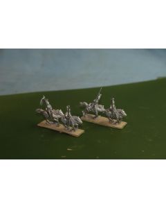 War Games 15mm Nepolionic Mounted Cavalry With Tall  Hats (4 Pieces) 