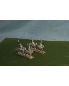 War Games 15mm Napolionic Mounted Cavalry Wearing High Plumed Hats (4 )^