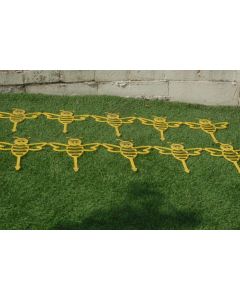Garden Border Edging 'Bees' Interlocking [10] ( Length aprox 2.7mtr or 9ft) 