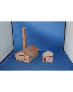 Hornby Skaledale R9570 Magna Booking Office & Unknown Factory Building 